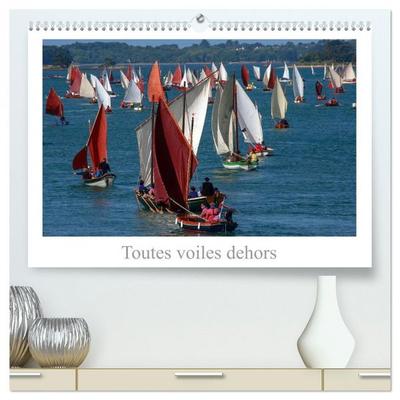 Toutes voiles dehors (Calendrier mural 2026 DIN A2 vertical) calendrier de bureau