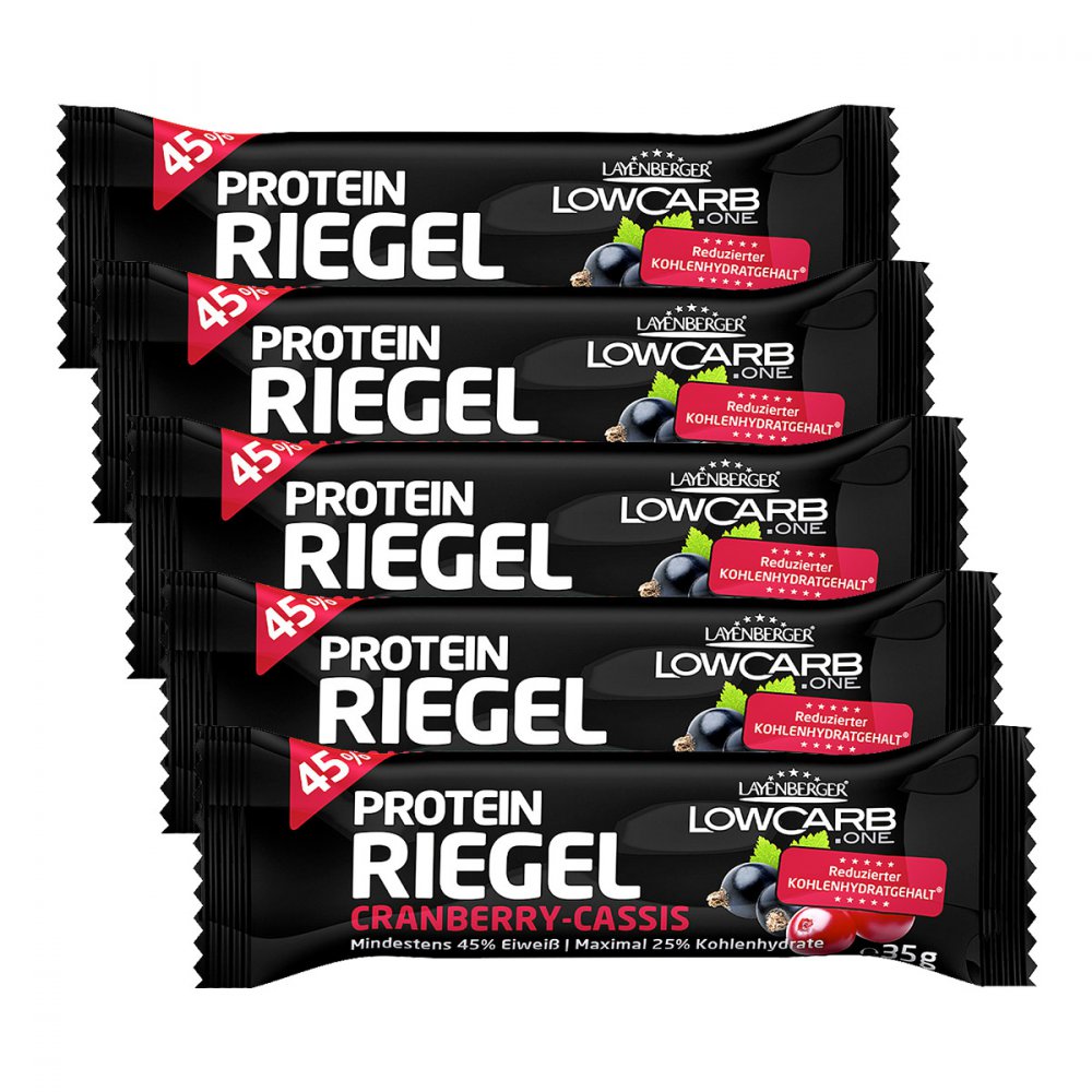 Layenberger Nutrition Group GmbH Layenberger Lowcarb.one Protein-riegel Cra.-cassis 08100454