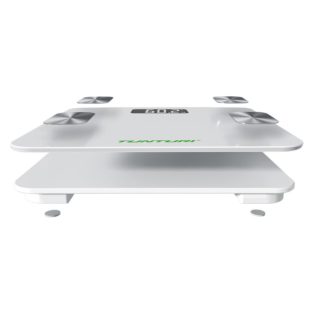 Tunturi SC30 Intelligente Analyse-Waage mit APP (180 kg) (14TUSSP002)