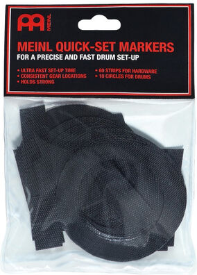 Meinl MQSM Quick-Set Markers Noir