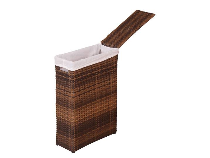Panier à linge Gladysdale I 17 x 60 x 39cm Marron