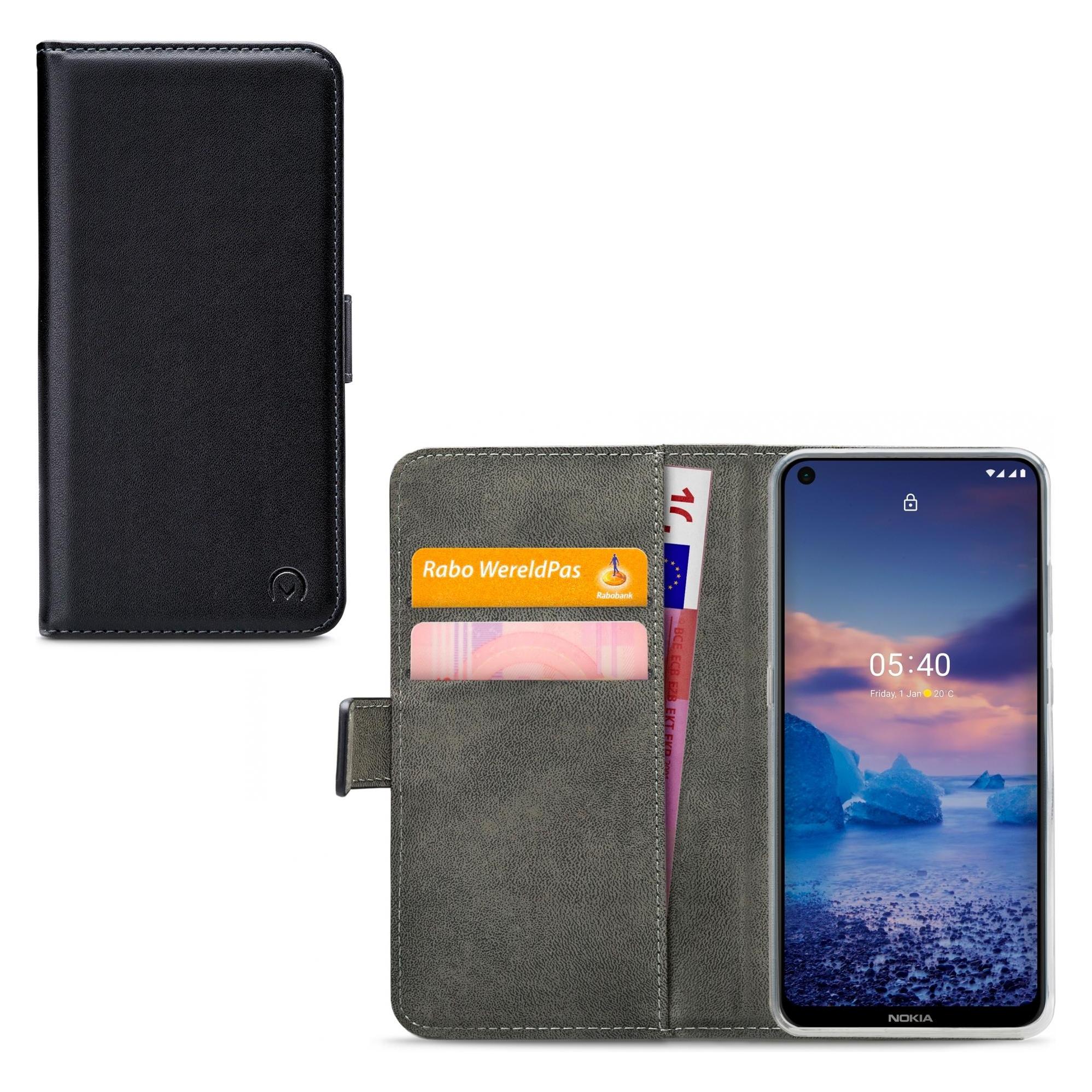 Mobilizera Mobilize Classic Gelly Wallet Book Cover Til Nokia 5.4 Sort (Nokia 5.4) (26714)