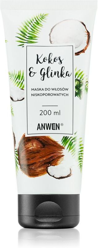 Anwen Coconut & Clay Hair Mask Low Porosity 200 ml