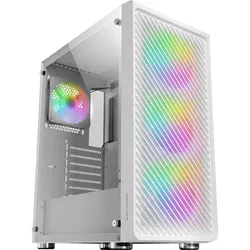 Mars Gaming MC-F (ATX, mATX, Mini-ITX), PC Gehäuse, Weiss
