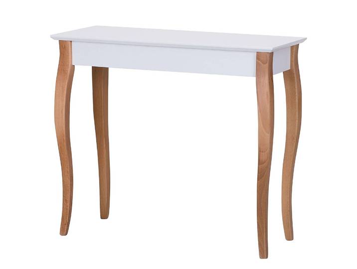Konsolentisch 85cm Weiß/Weiß