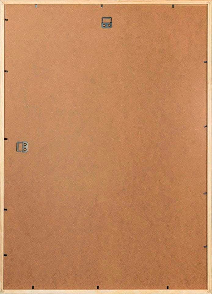 Bilderrahmen KOMAR "Pure", braun, B:50cm H:70cm, Holzwerkstoff, Bilderrahmen, Bilderrahmen, Echtholzrahmen mit hochtransparentem Acrylglas braun B/H/T: 50cm x 70cm