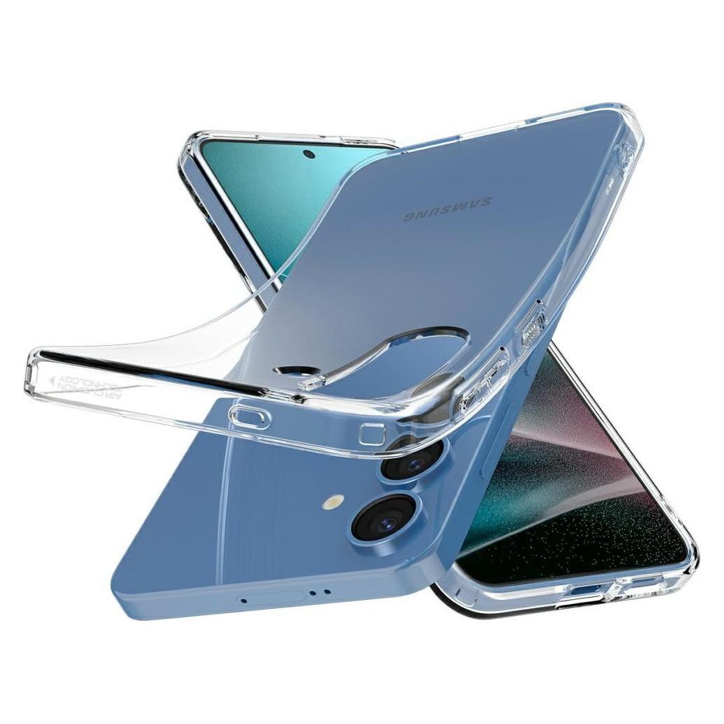 Spigen Samsung Galaxy S25 Plus Liquid Crystal Case - Crystal Clear (Samsung Galaxy S25) (ACS08974)