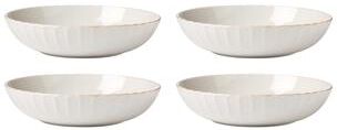 Lenox French Perle Scallop Pasta Bowls, Set of 4