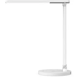 Paperflow, Tischlampe, Schreibtischlampe meet powered by LED Atias Weiss Steckdose
