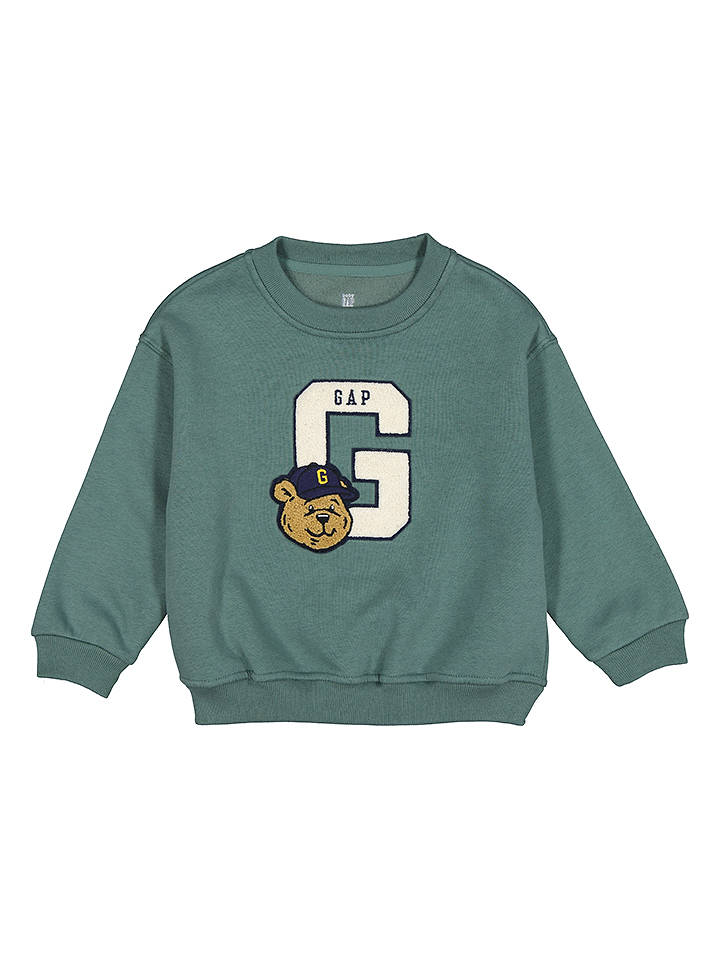GAP Sweatshirt in Grün - 116