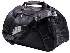Uplifted Finds Breathable Mesh Pet Carrier Bag black l