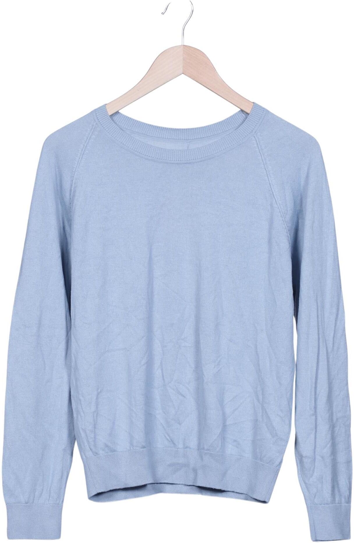 Grüne Erde Damen Pullover, Hellblau, Gr. S, Baumwolle - Second Hand