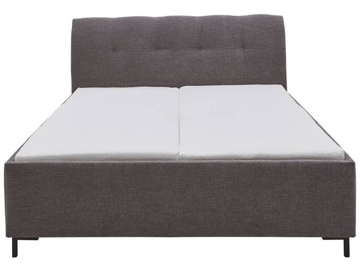 Polsterbett SIZELESS grau