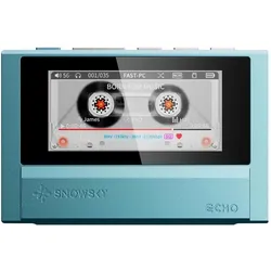 Snowsky Echo Blue (8 GB), MP3 Player + Portable Audiogeräte, Blau