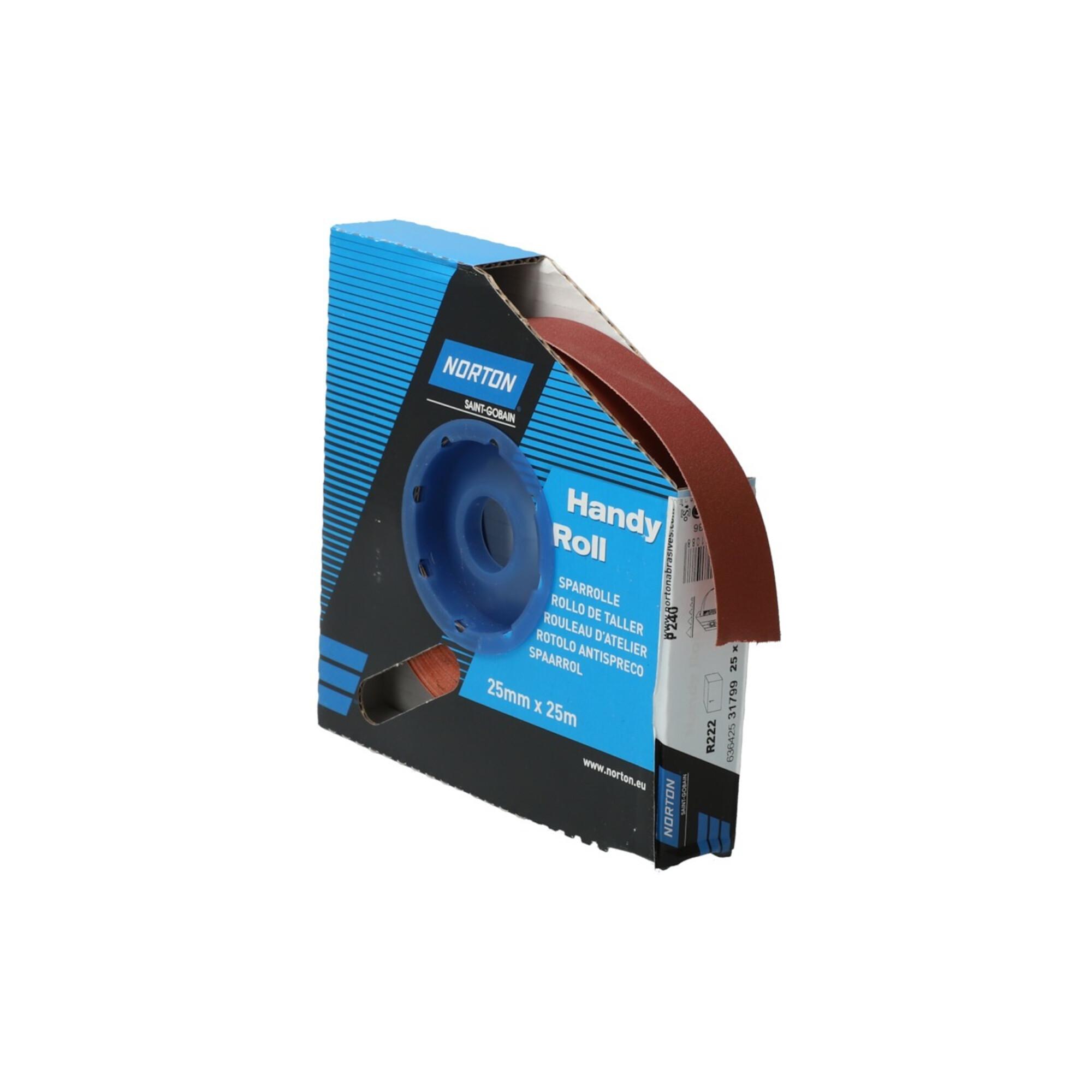 Norton Sparrolle R222 25mmx25m P240 ; Saint-Gobain (63642531799)