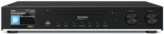 technisat Composant Hi-Fi DIGITRADIO143CD DAB+ CD BT Streaming noir (0000/3989)