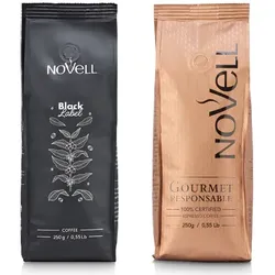 NOVELL Kaffeebohnen-Probierpaket (2x 250g) - Novell Herstellergarantie, kostenlose Beratung