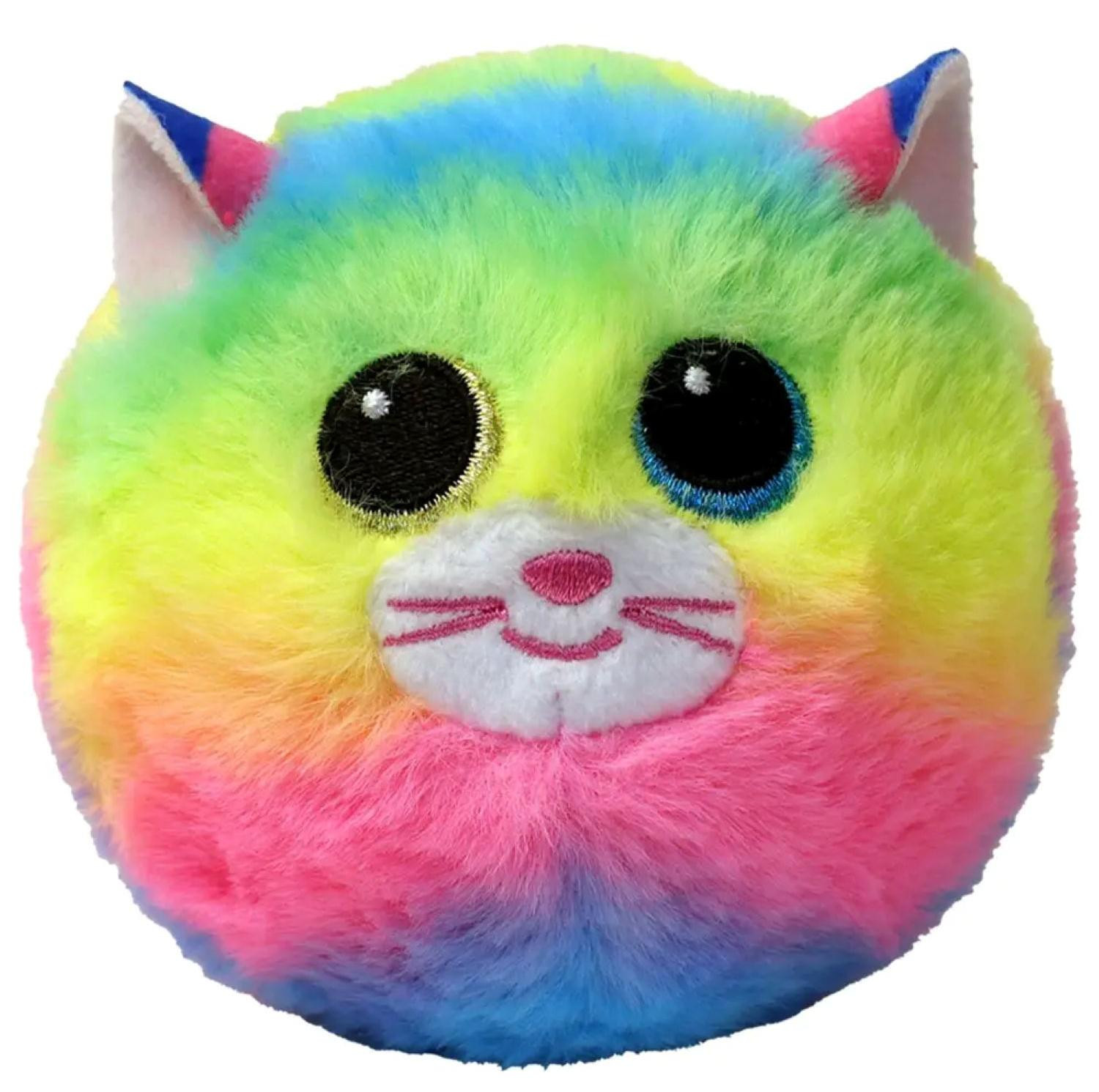 TY Beanie Bouncers Gemma de regenboogkat knuffel
