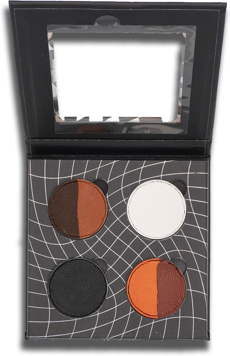Neutral 4 Pan Palette - Eyeliner - Glisten Cosmetics