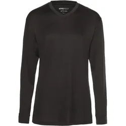Langarmshirt mit UV-Schutz "AUSTIN" - 4XL - schwarz