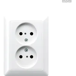 Jung Steckdose 2-fach 2-fach AS5010KIUWW