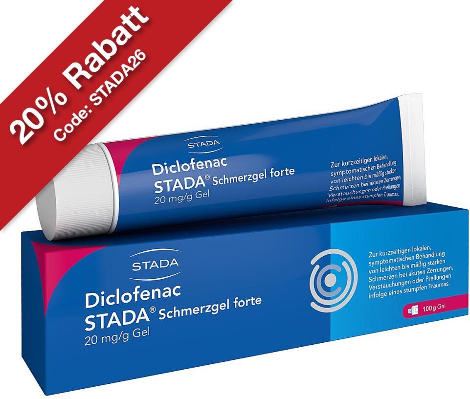 Diclofenac Stada Schmerzgel Forte 20 Mg/g
