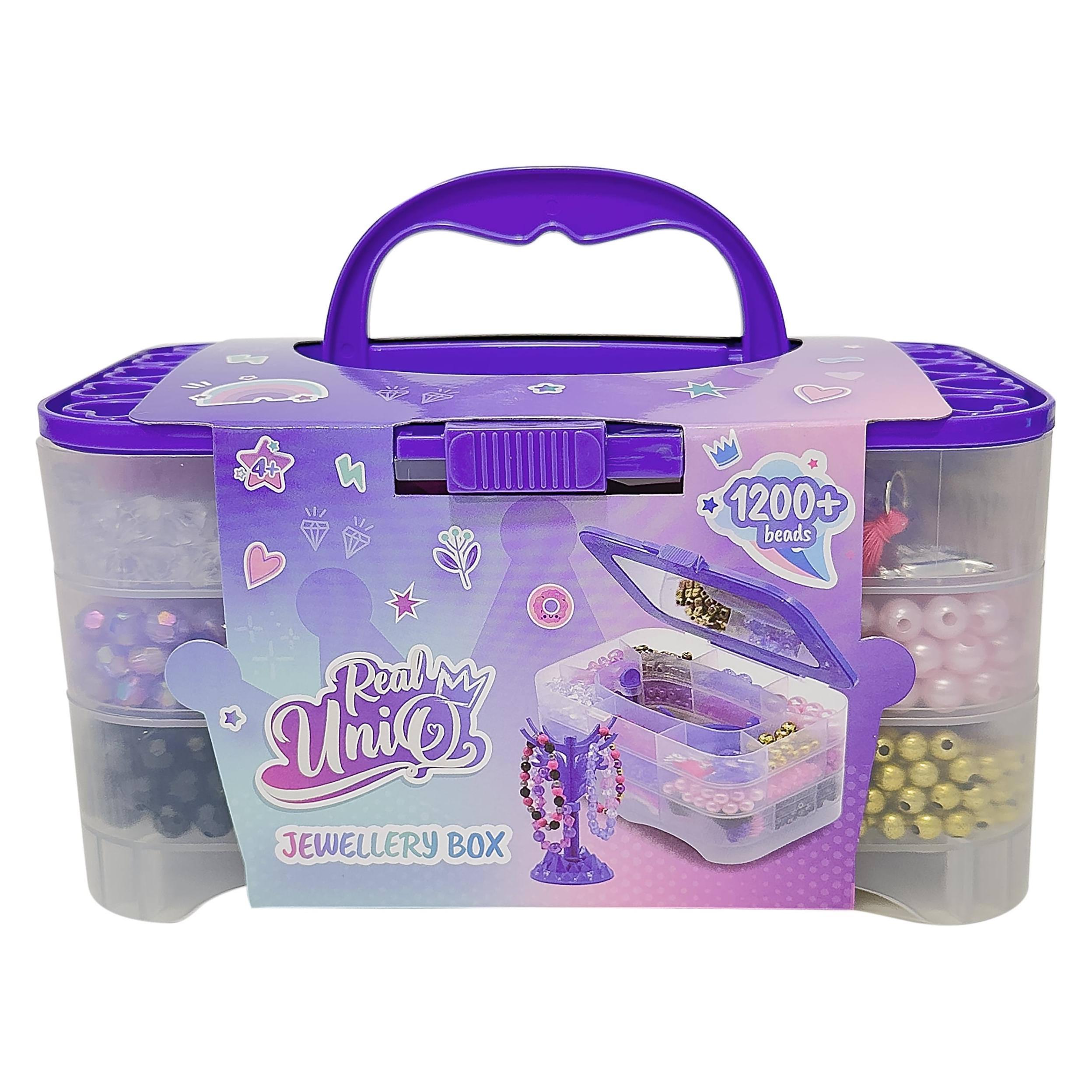 Real UniQ Transportable boks med 1200 perler (30516)