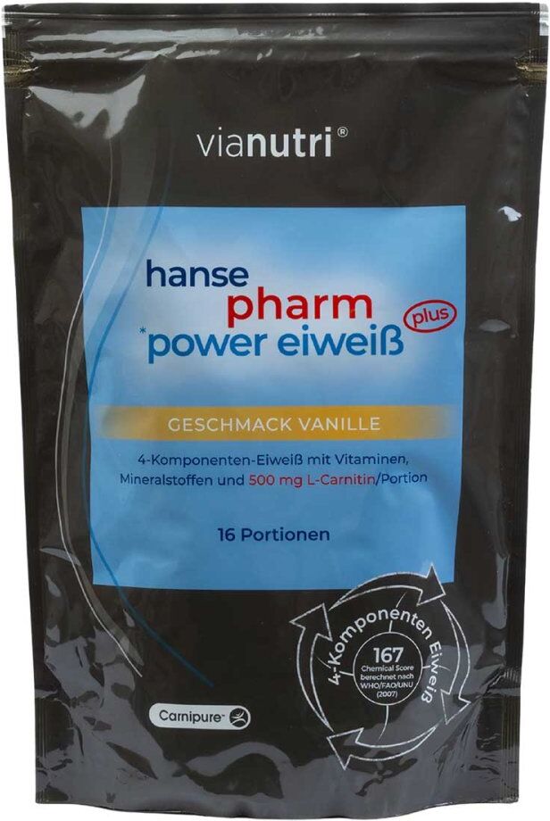 Power Eiweiss Plus Protein Shake Pulver Vanille