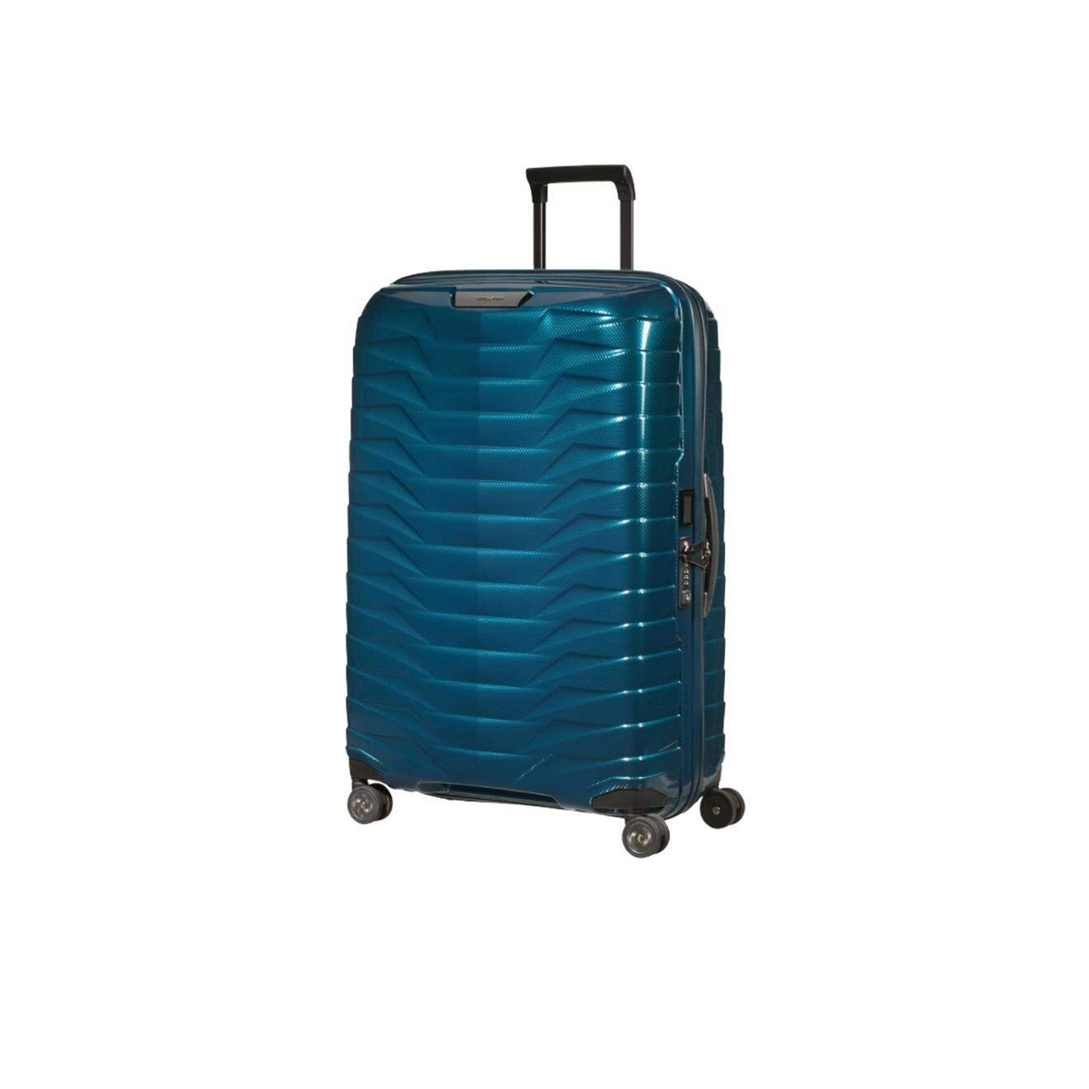 Samsonite Proxis Spinner 75 cm mit TSA-Zahlenschloss petrol blue