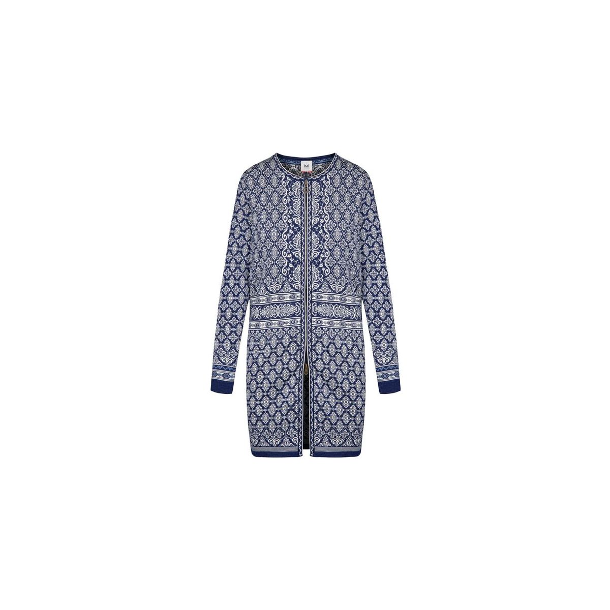 Dale of Norway Ingeborg Fem Jacket electricstorm offwhite blue (C) M 83521-C-M
