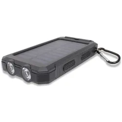 Wasserdichte Solar Powerbank & Taschenlampe - Outdoor Camping Ladegerät 20000mAh IP67  1 Stück