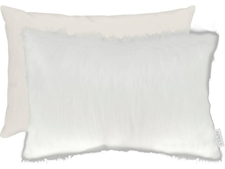 Dekokissen APELT Lars Gr. 1, beige (natur, unifarben), B:35cm H:5cm L:45cm, Polyester, Dekokissen_Sitzkissen_Kissenhüllen, Dekokissen