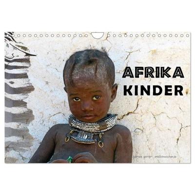 Afrika Kinder (Wandkalender 2027 DIN A4 quer), CALVENDO Monatskalender