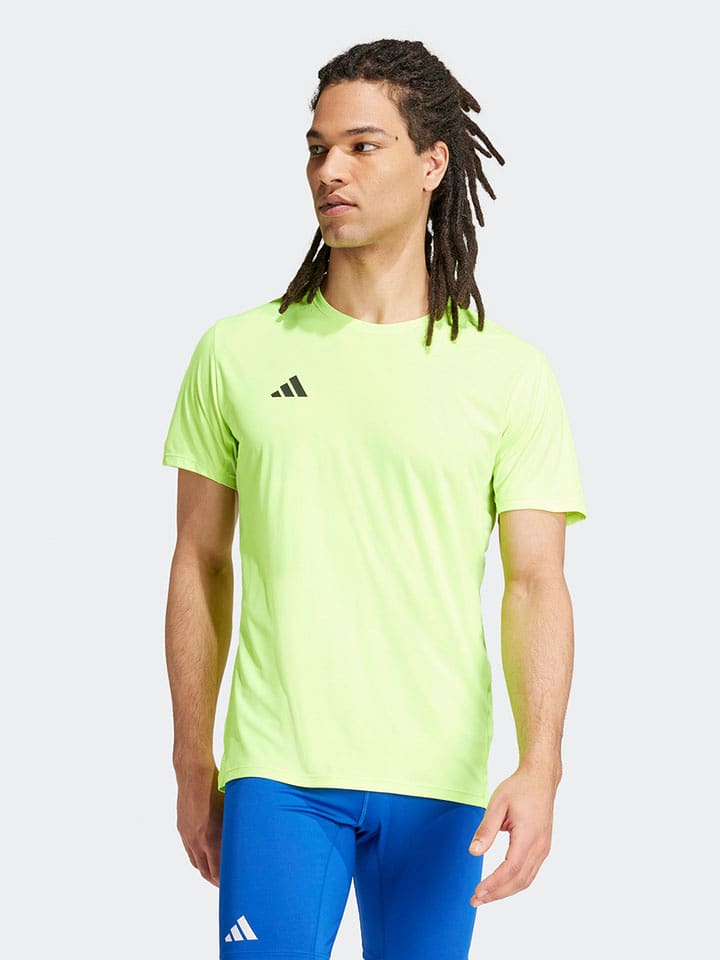 adidas Laufshirt in Grün - XL