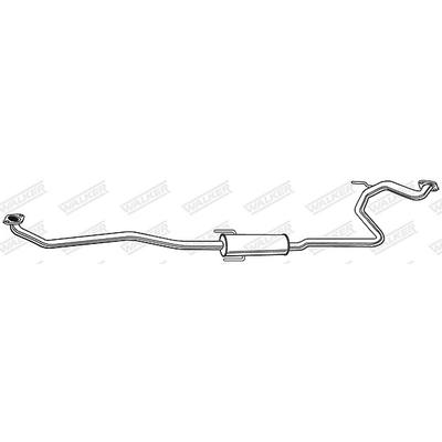 Walker Mittelschalldämpfer [Hersteller-Nr. 23373] für Toyota