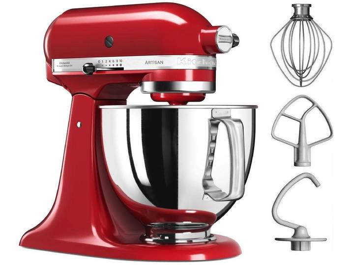 KitchenAid Küchenmaschine 5KSM125EER, 300 W, 4,8 l Schüssel