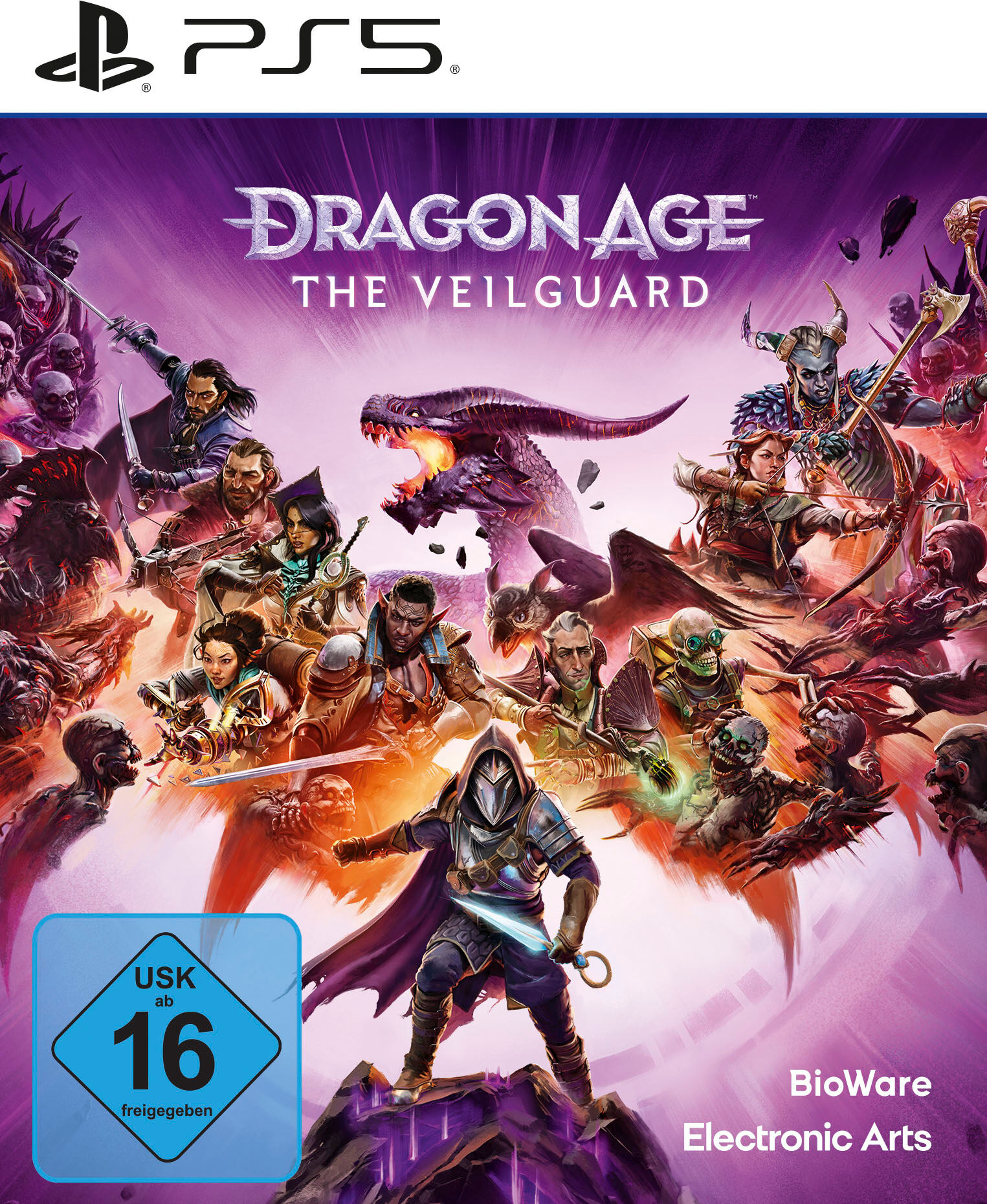 Electronic Arts Spielesoftware "Dragon Age The Veilguard", transparent (weiß, neutral), PlayStation 5, Spielesoftware, Spielesoftware