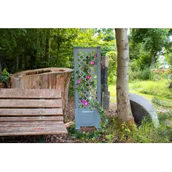 KHW Spalier 43 cm mit Erdspieß, grau
