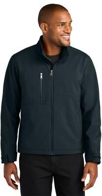 CornerStone CSJ70 Workwear Soft Shell Jacket in Navy Blue size Small   Polyester