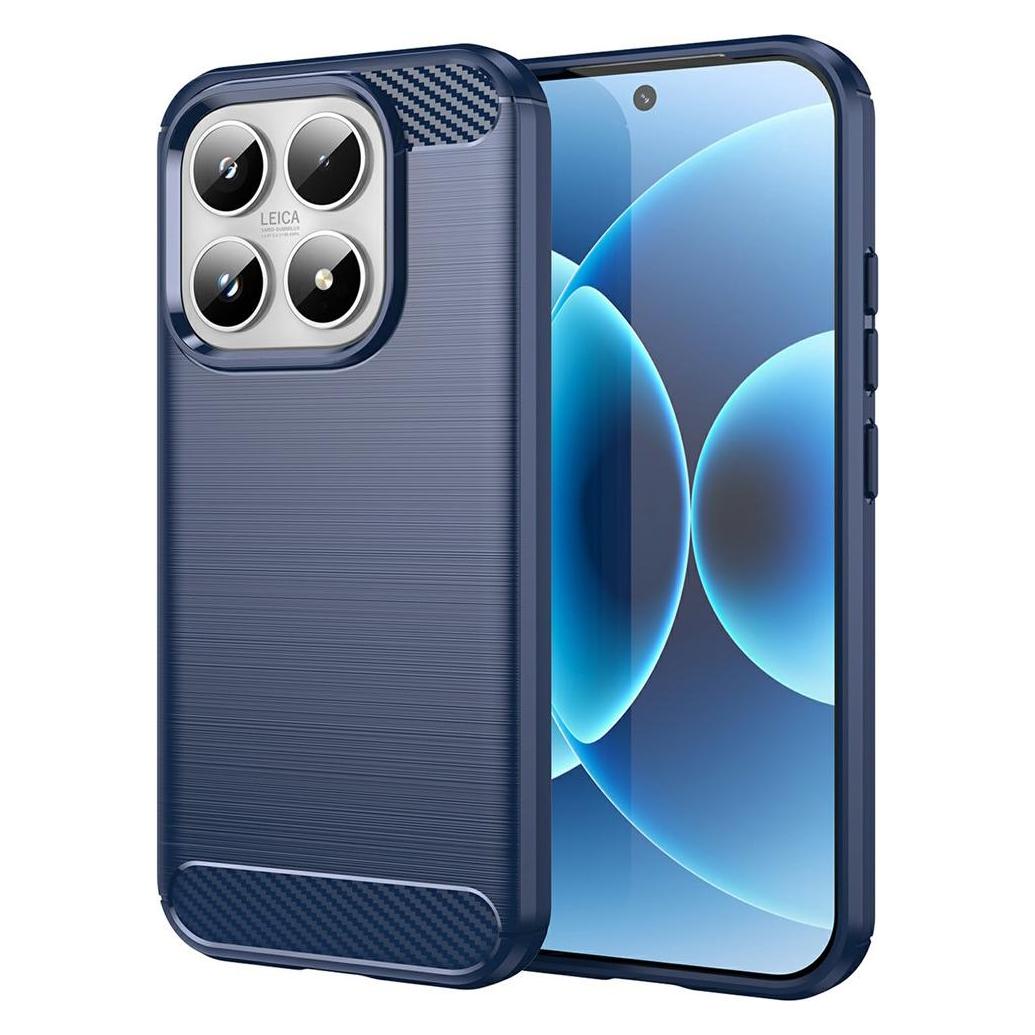 Techsuit - Carbon Silicone - Xiaomi 17 - Blue (Xiaomi 17) (68176820)