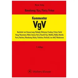 Kommentar zur VgV, Fachbücher von Hendrik Röwekamp, Norbert Portz, Alexander Kus