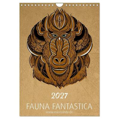 Fauna Fantastica (Wandkalender 2027 DIN A4 hoch), CALVENDO Monatskalender