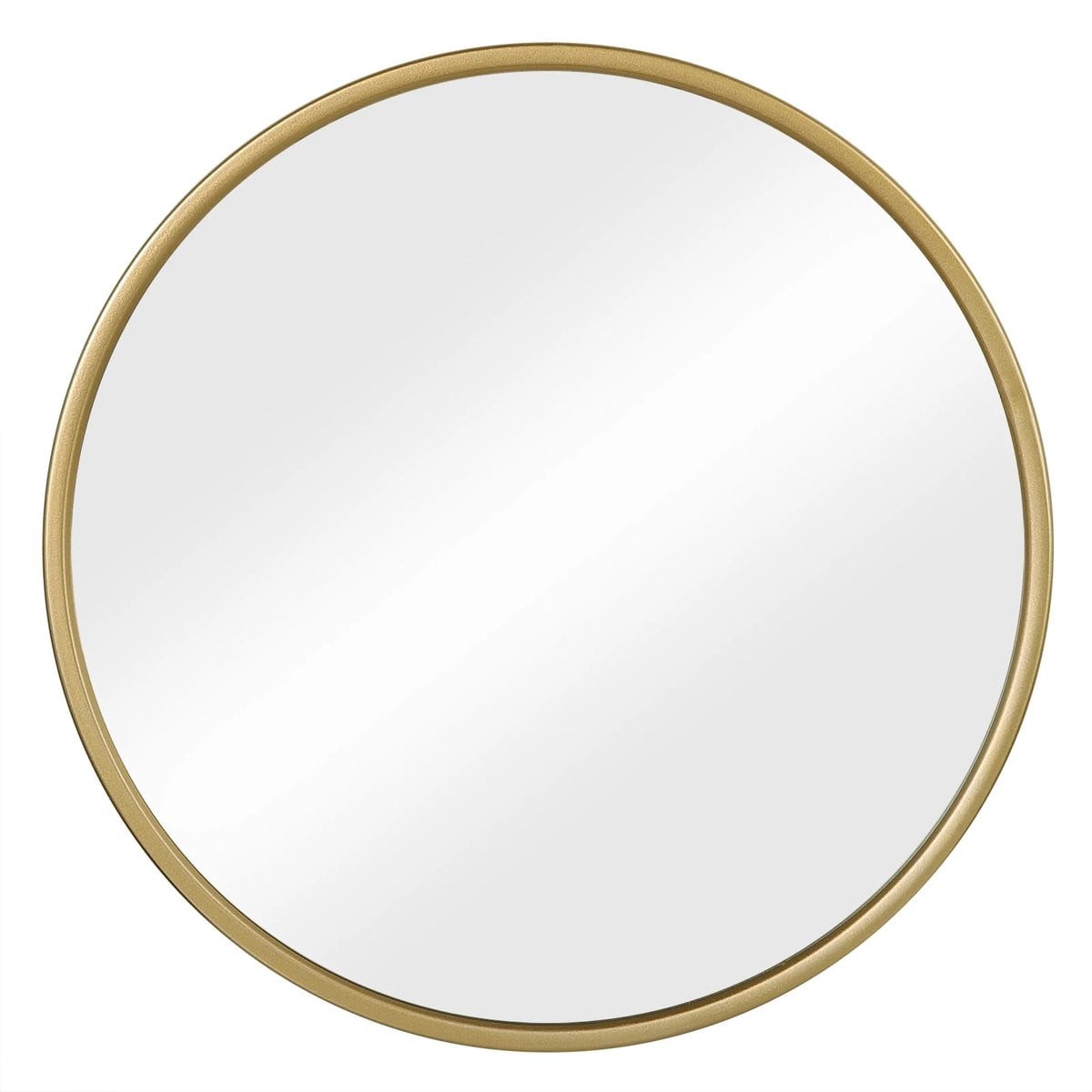 Klarven Wandspiegel Rond Goud - Diameter: 60 cm