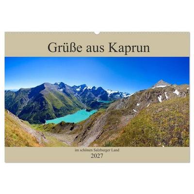 Grüße aus Kaprun (Wandkalender 2027 DIN A2 quer), CALVENDO Monatskalender