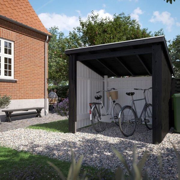 Plus Nordic Cykelskur/redskabsrum, 5 M2, Natur