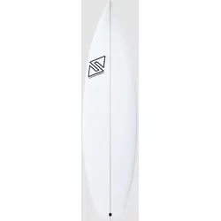 TwinsBros Big Mama FCS2 Surfboard white Gr. 6'4
