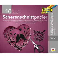 folia Scherenschnittpapier DIN A5 105 g/m2