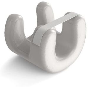Uplift Essentials Memory Foam Anti Wrinkle Beauty Pillow For Face And Neck Support white