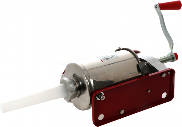 Tre Spade Minnie Rosso - manueller Wurstfüller 3 Kg - 1 Geschwindigkeit