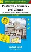 Freytag-Berndt und Artaria KG - Freytag Berndt Wanderkarten, 1:50 000, Pustertal, Bruneck, Drei Zinnen: Wander-, Rad- und Freizeitkarte. Mit GPS-Daten: Pustertal (Pusteria), Bruneck (Brunico), Drei Zinnen (Walking Maps) - Preis vom 09.10.2026 07:28:09 h